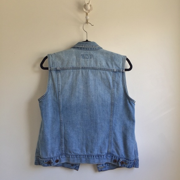 Lucky Brand Denim Vest - Picture 8 of 12